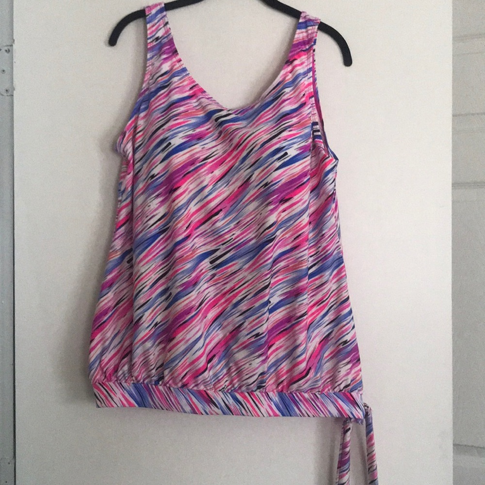 Plus size swim top